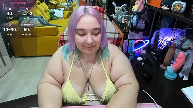 Softie_Sofy - Pussyfuck with black big toy~( •̀ ω •́ )