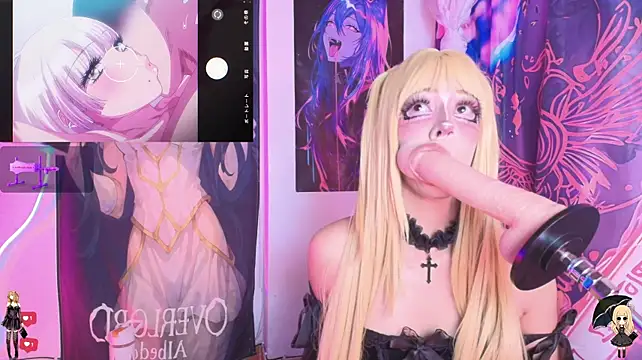 Hani_bun - oil on Misa's tits 😻👉👈