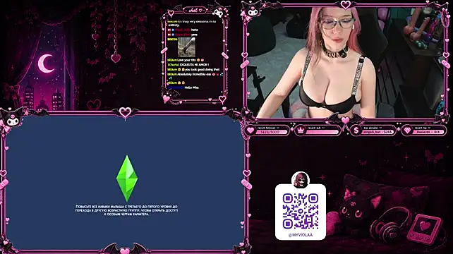 Maya_Viola - bra off-10 min