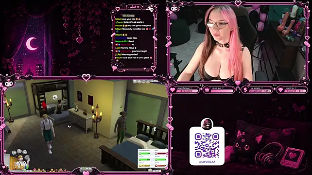 Maya_Viola - bra off-10 min