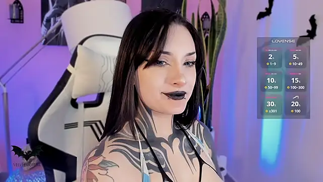 VelvetVampiree - naked time - the last tipper control toy