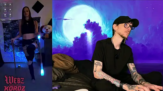 Webzandkordz - Upside downFacefuck Cumshow @ Goal!