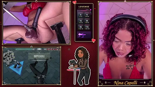 NinaCapelli - DESTOY MY PUSSY + SQUIRT CT 5 MIN