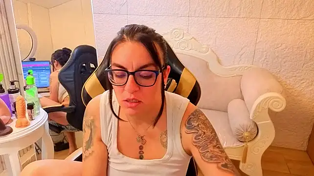 Aria_cn - Boobs play + lots of cum on tits