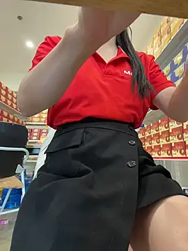 Sneaky_Cumshoot - Sneaky masturbatiing under Mart Cashier