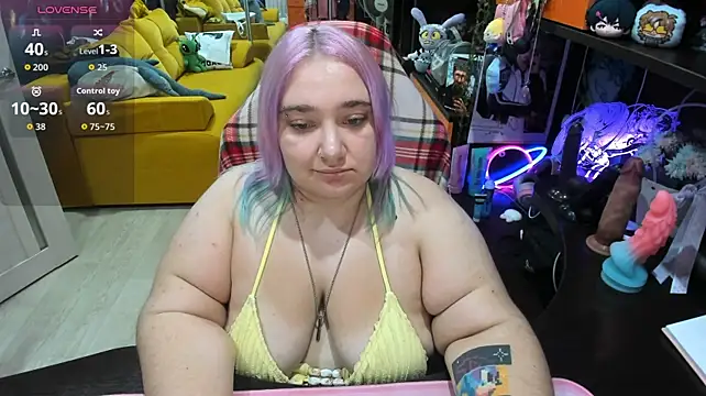 Softie_Sofy - Pussyfuck with black big toy~( •̀ ω •́ )