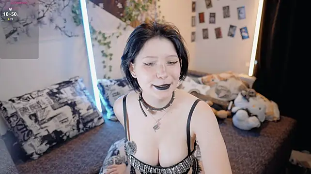 Nickari - naked, ahegao and bj