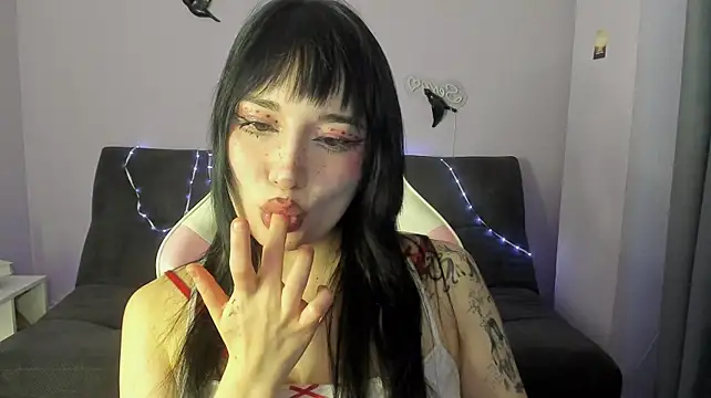 KissMeeMel - nipples in saliva