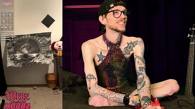 Webzandkordz - Upside downFacefuck Cumshow @ Goal!