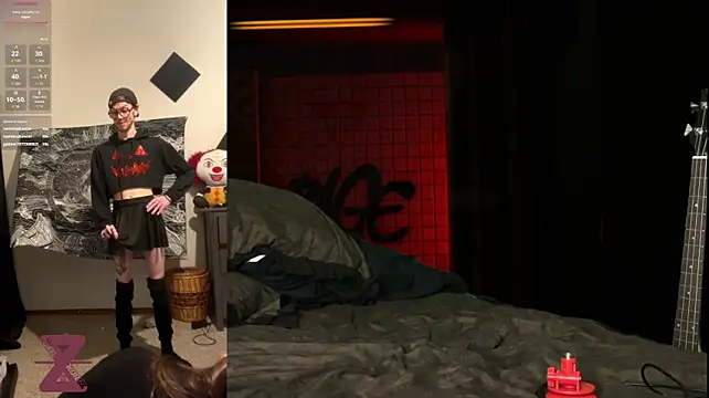Webzandkordz - Upside downFacefuck Cumshow @ Goal!