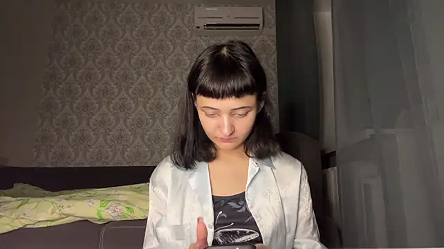 PrudenceSmethers - Eye contact + lick finger