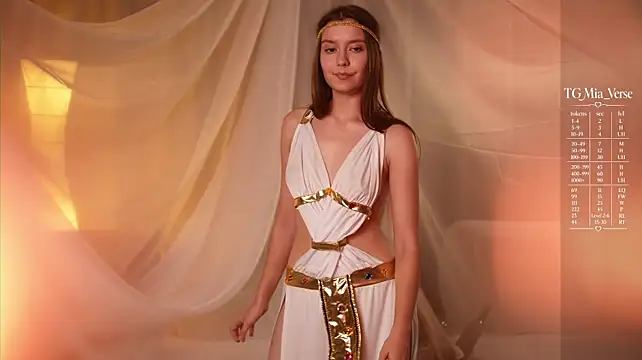 Miaversee - skirt tease