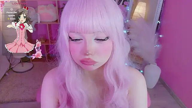 Kyomi_Sun - play with nipples close to cam,,> ᴗ <,,
