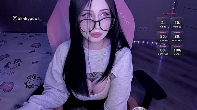 Blinkypaws - instant cum