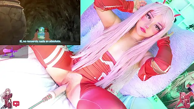 Kira-- - clamps on Zero Two's nipples 🤩