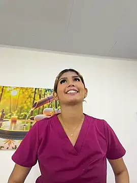 Kinky-Spa - FUCK CLIENT ASS WITH GLASS DILDO