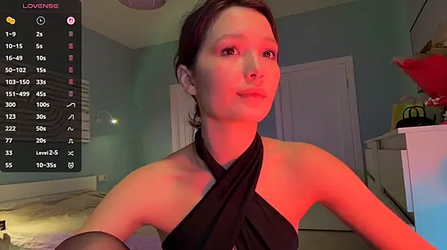 RochelTrewhitt - eye contact + lick finger!