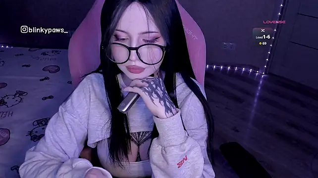 Blinkypaws - instant cum