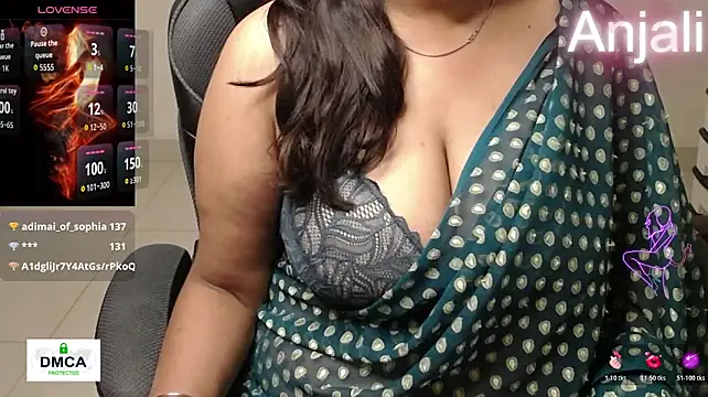 -Naughty-Anjali- - Topless & Ice cube on nipple🫦💕🫦🫦👅👄