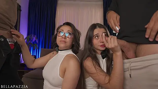 Goddess_blowjob - girls touch tits