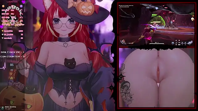 LewdFoxy_VT - Ride a dildo + Control 3 mins 2 toys