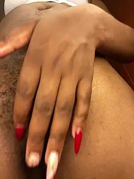 EbonySole1 - Naked cum show