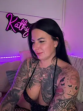 InKed-Kathy - Dildo pussy fuck + dirty talk+suprise LT