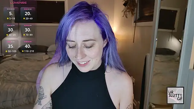 Ursluttygf - pov dildo tip tease + eye contact ✨ 2m +