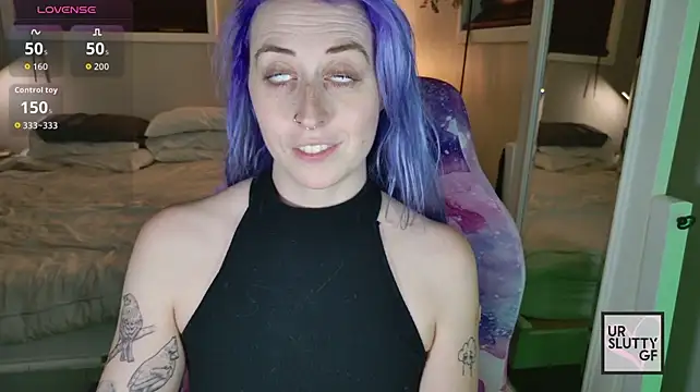 Ursluttygf - pov dildo tip tease + eye contact ✨ 2m +
