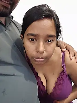 BabuCouple - Boobs suking & milk show & pussy show 🍒
