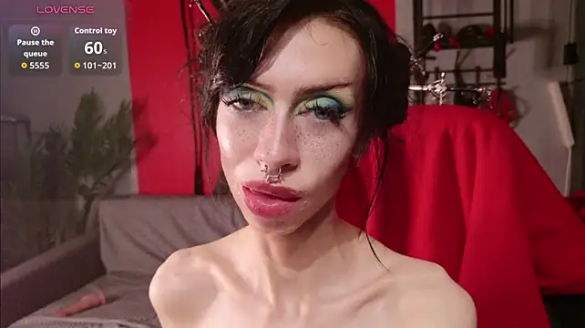 Devvilss_toy - gag hard on 2 dildos