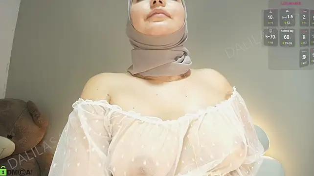Dalilasaadi_ - Footjob and play pussy