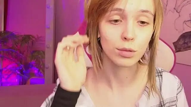SelenaBless - sucking a finger close