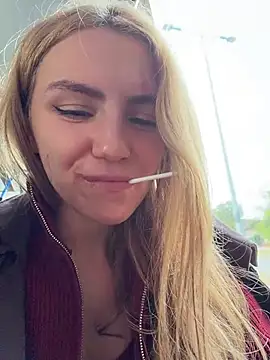 -stray-cat- - spit on tits and smear saliva