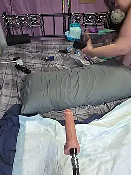 BabygurlJay - Fuck myself with double ended dildo 😈🍆