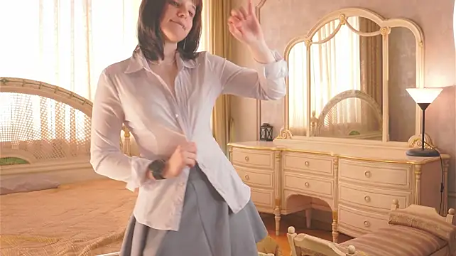 CasieDepolo - Unbutton my shirt and show my belly?