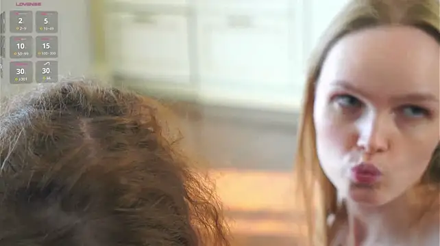 BernadetteRaike - Twist nipples 1 girl and pull them hard