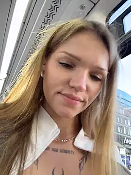 StreetSquirt - show panty front view+slap pussy