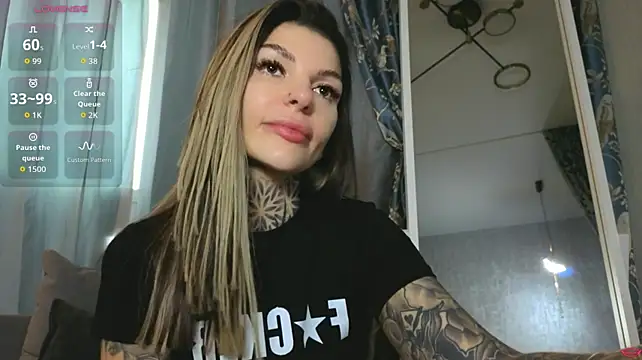 TattooedBabyy - Naked +control 5 min ⭐ike333⭐
