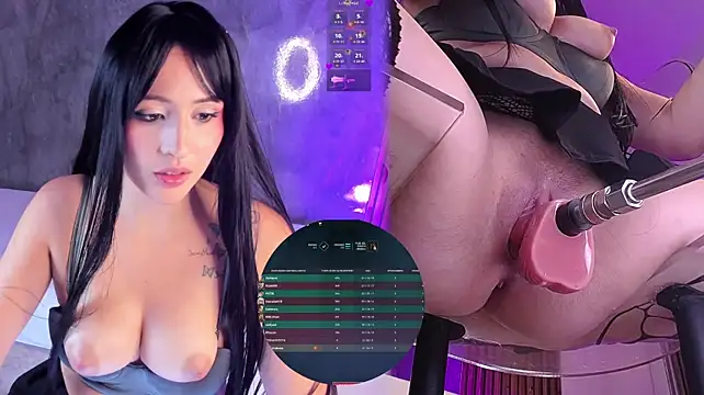 AllisonDouce - Squirt Show time💦💦🔥 + 4 Min Machine