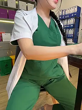 Secretly_masturbating - made me rorgasm in clinic/クリニックでオーガズムに達し