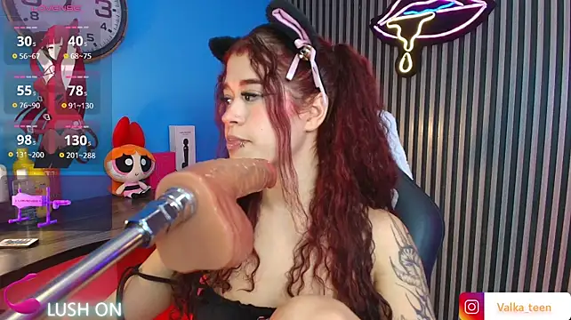 Valka_teen1 - Put machine in the pussy