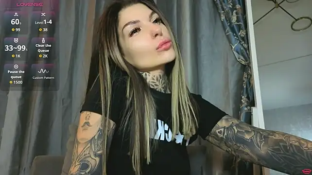 TattooedBabyy - Naked +control 5 min ⭐ike333⭐