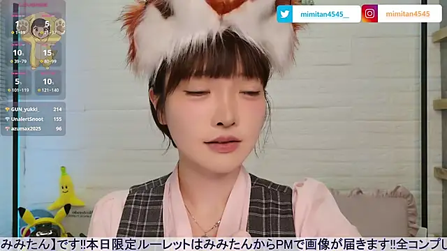 Mimitan4545 - youtube撮影中