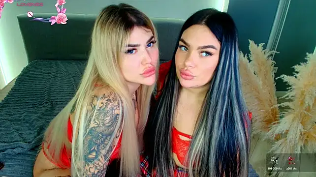 Katerine_Monroe - sloppy kissing with saliva