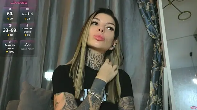 TattooedBabyy - Naked +control 5 min ⭐ike333⭐