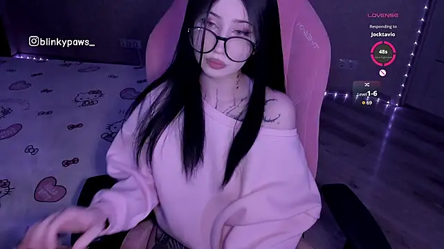 Blinkypaws - instant cum