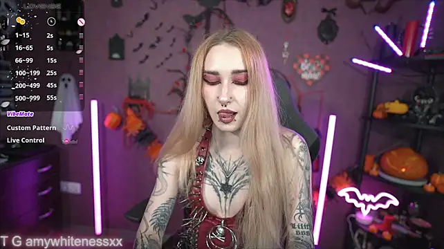 Amywhitenessxx - make your sexy latex muscle Goddess cum