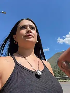 Sara_fun - Two girls naked in car shh risky public