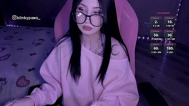 Blinkypaws - instant cum